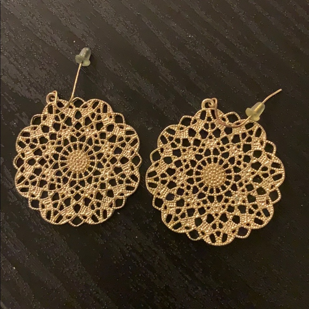 Francescas Collections Gold Earrings